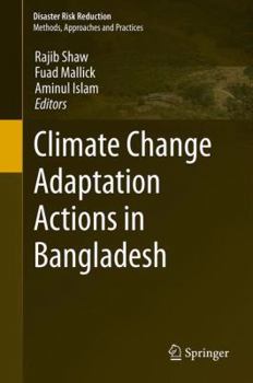 Hardcover Climate Change Adaptation Actions in Bangladesh Book