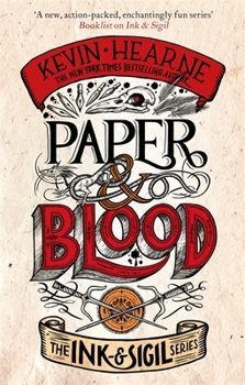 Paperback Paper & Blood: Book 2 of the Ink & Sigil series Book