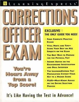 Paperback Corrections Officer Exam Book