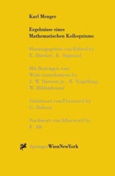 Paperback Karl Menger, Ergebnisse Eines Mathematischen Kolloquiums [German] Book