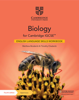 Paperback Biology for Cambridge Igcse(tm) English Language Skills Workbook with Digital Access (2 Years) [With Access Code] Book