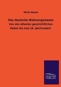 Paperback Das deutsche Wohnungswesen [German] Book