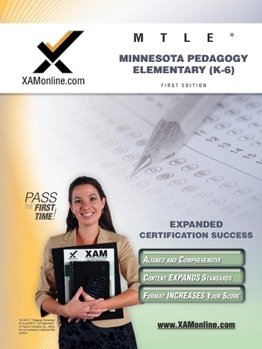 Paperback Mtle Minnesota Pedagogy: Elementary (K-6) Teacher Certification Test Prep Study Guide Book
