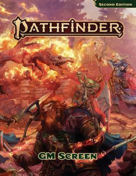 Hardcover Pathfinder Rpg: Pathfinder Core GM Screen (P2) Book