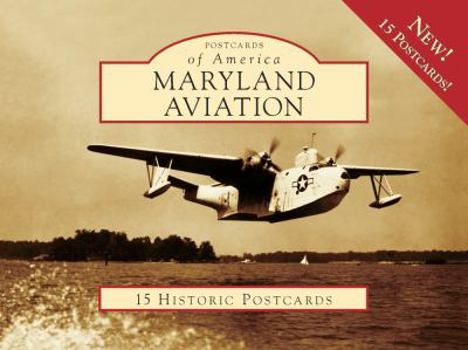 Ring-bound Maryland Aviation: 15 Historic Postcards Book