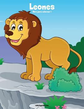 Paperback Leones libro para colorear 1 [Spanish] Book