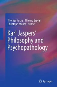 Paperback Karl Jaspers' Philosophy and Psychopathology Book