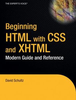 Paperback Beginning HTML with CSS and XHTML: Modern Guide and Reference Book
