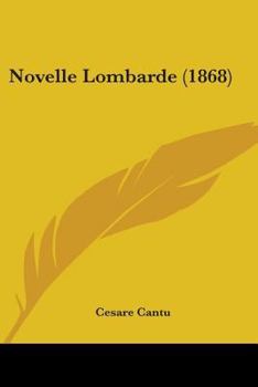 Paperback Novelle Lombarde (1868) Book