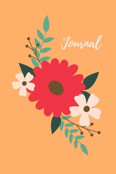 Journal: Notebook - Notizbuch - Blüten-Motiv - Dot Grid - Dotted - Punktraster - Insgesamt 135 Seiten - Maße ca. DIN A5 (German Edition)