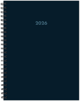 Misc. Basic Blue 2026 6.5 X 8.5 Weekly Monthly Softcover Planner Book