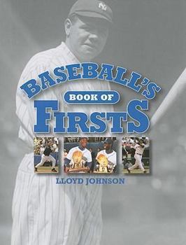 Hardcover Baseball's Book of Firsts Book