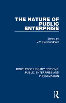Paperback The Nature of Public Enterprise Book
