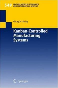 Paperback Kanban-Controlled Manufacturing Systems Book