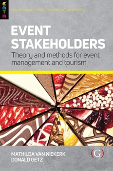 Paperback Event Stakeholders (Events Management and Methods) Book