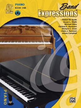 Paperback Band Expressions, Book One Student Edition: Piano, Book & CD [With 96-Track CD] Book