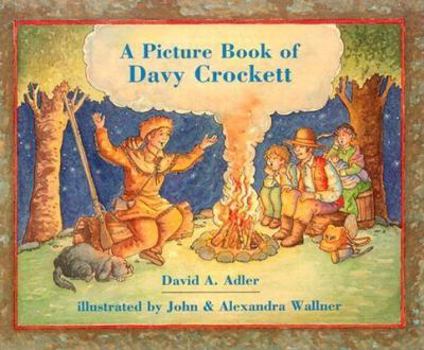 Hardcover A Picture Book of Davy Crockett Book