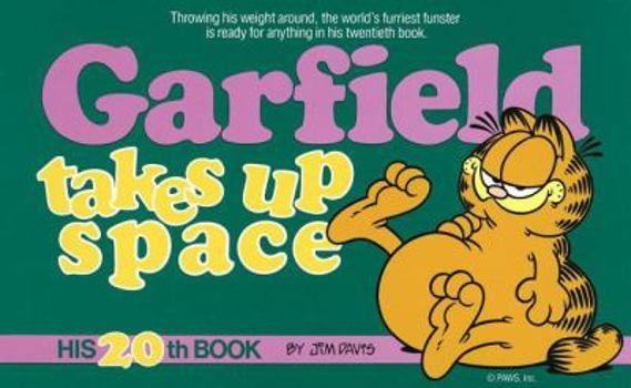Paperback Garfield Takes Up Space Book