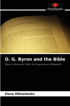 Paperback D. G. Byron and the Bible Book