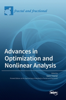 Hardcover Advances in Optimization and Nonlinear Analysis Book