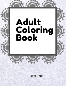 Adult Coloring Book
