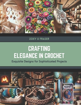 Paperback Crafting Elegance in Crochet: Exquisite Designs for Sophisticated Projects Book