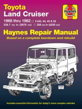 Paperback Haynes Toyota Land Cruiser Automotive Repair Manual: 1968 Thru 1982 Book