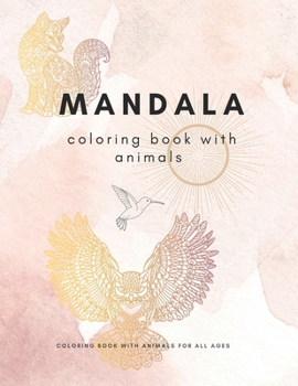 Paperback Mandala with animals Book