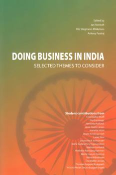 Paperback Doing Business in India: Selected Themes to Consider Book