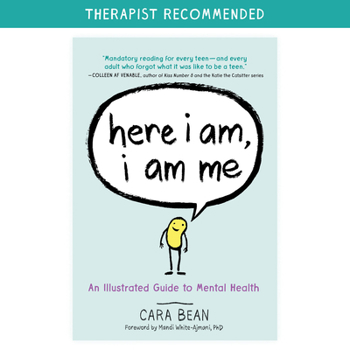 Paperback Here I Am, I Am Me: An Illustrated Guide to Mental Health Book