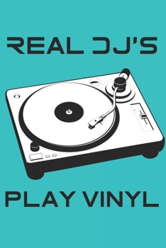 Paperback Real DJ's Play Vinyl Book