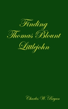 Finding Thomas Blount Littlejohn