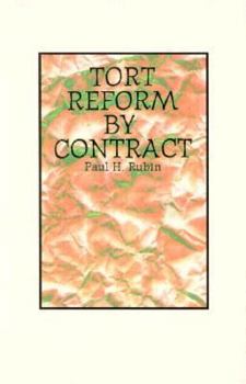 Paperback Tort Reform by Contract Book