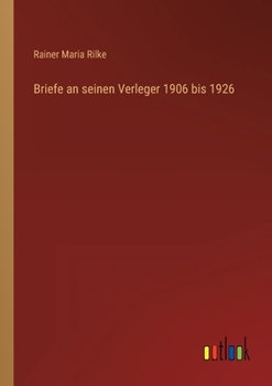 Paperback Briefe an seinen Verleger 1906 bis 1926 [German] Book