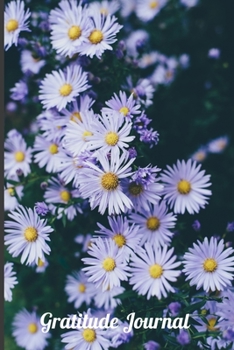 Paperback Gratitude Journal: Daisies A notebook to record all of the things you are grateful for, 6 x 9 100 pages Book