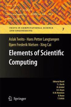 Paperback Elements of Scientific Computing Book