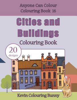 Paperback Cities and Buildings Colouring Book: 20 designs Book