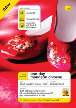 Paperback Teach Yourself One-Day Mandarin Chinese (TY: Language Guides) Book