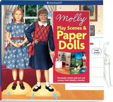 Pop-Up Molly Play Scenes & Paper Dolls (American Girl) Book