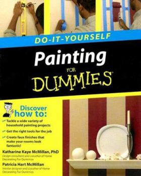 Paperback Do-It-Yourself Painting for Dummies Book