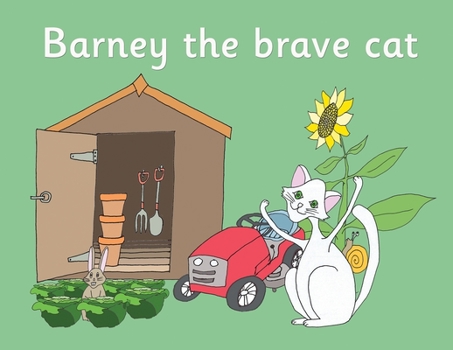 Paperback Barney the brave cat Book
