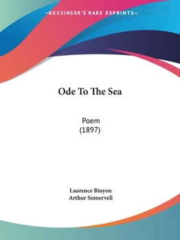 Paperback Ode To The Sea: Poem (1897) Book