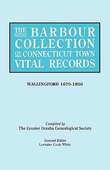 Paperback Barbour Collection of Connecticut Town Vital Records [Vol. 48] Book