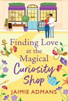 Paperback Finding Love at the Magical Curiosity Shop [Large Print] Book