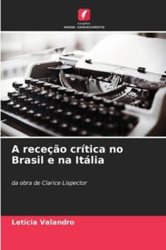 Paperback A receção crítica no Brasil e na Itália [Portuguese] Book