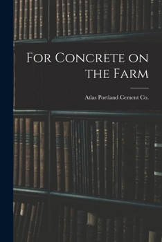 Paperback For Concrete on the Farm Book