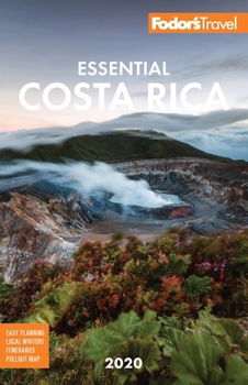Paperback Fodor's Essential Costa Rica 2020 Book