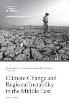 Paperback Climate Change and Regional Instability in the Middle East Book