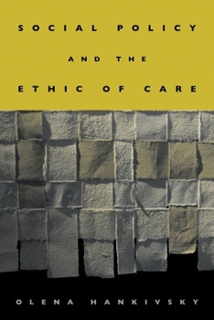 Paperback Social Policy and the Ethic of Care Book
