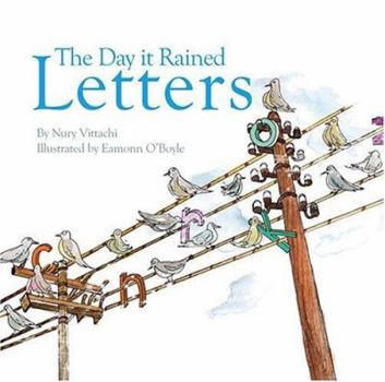 Hardcover The Day It Rained Letters Book